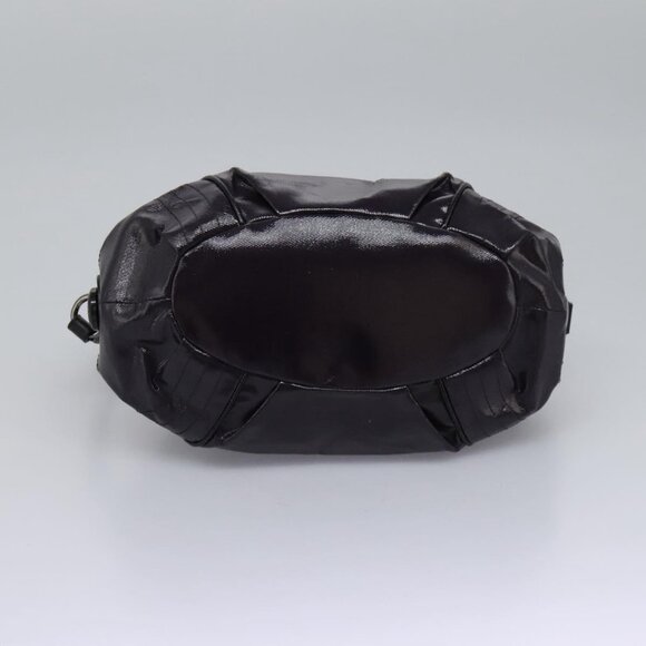 BURBERRY Blue Label Shoulder Bag Enamel Purple Auth ti2877 - Picture 6 of 16